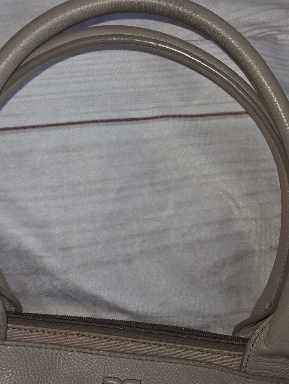 Tory Burch Ella Large Leather & Canvas Tote
